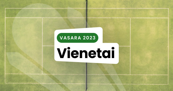 Topspin ,,Vienetai – Vasara 2023” turnyro finalinė diena